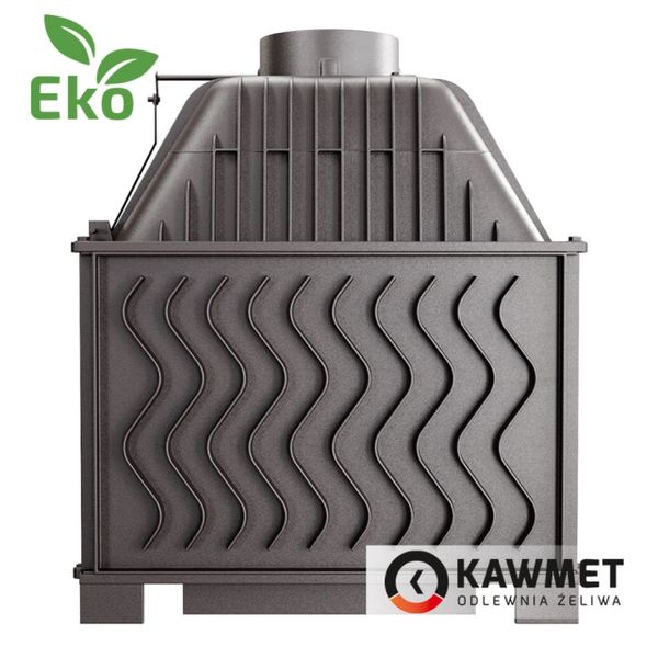 Комплект: Топка KAWMET W17 (16.1 kW) ECO с порталом Мадрид (Браво) из натурального мрамора Botticino W17 16.1kW/ECO + Madrid фото