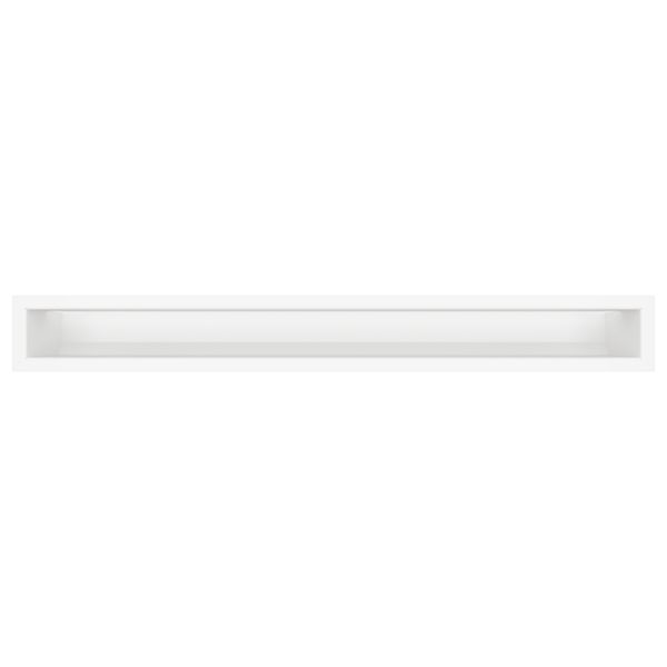 Вентиляционная решетка для камина SAVEN Loft 90х800 белая Lоft/9/80/W фото
