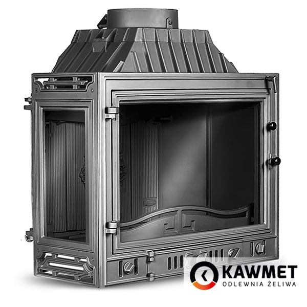 Каминная топка KAWMET W4 левое боковое стекло (14.5 kW) Kaw-met W4 LB фото