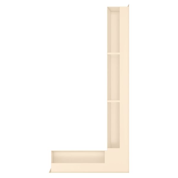 Вентиляционная решетка для камина 95х950х450 SAVEN Loft Angle угловая правая кремовая LOFT/NP/9,5/95/45/С фото