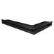 Вентиляционная решетка для камина 60х400х600 SAVEN Loft Angle угловая левая черная Loft/NL/6/40/60/Bl фото 1