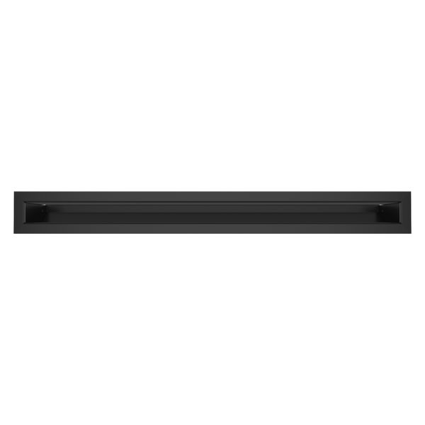 Вентиляционная решетка для камина SAVEN Loft 60х600 черная Lоft/6/60/Bl фото