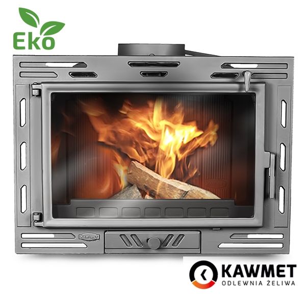 Камінокомплект: мармуровий портал Еко з топкою на дровах KAWMET W9 (9,8 kW) ECO KAWMET W9/ЭКО фото