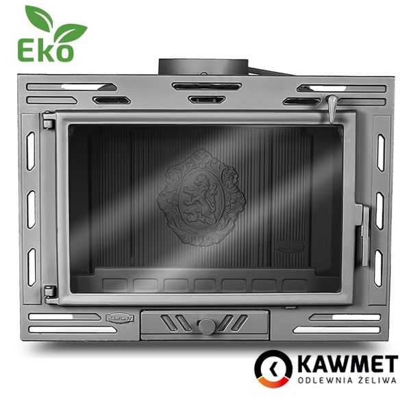 Каминокомплект: мраморный портал Эко с топкой на дровах KAWMET W9 (9,8 kW) ECO KAWMET W9/ЭКО фото