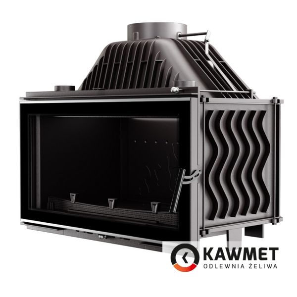 Комплект: Топка KAWMET W16 (13.5 kW) ECO з порталом Барселона (Браво) з мармуру Botticino W16 (13.5 kW) + Barselona фото