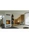 Камінна топка з водяним контуром Defro Home NAVI SM (чорний шамот) NAVI SM (черный шамот) фото 4