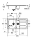 Кухонная мойка Grohe EX Sink 31569SD0 K400+ 00031938 фото 2