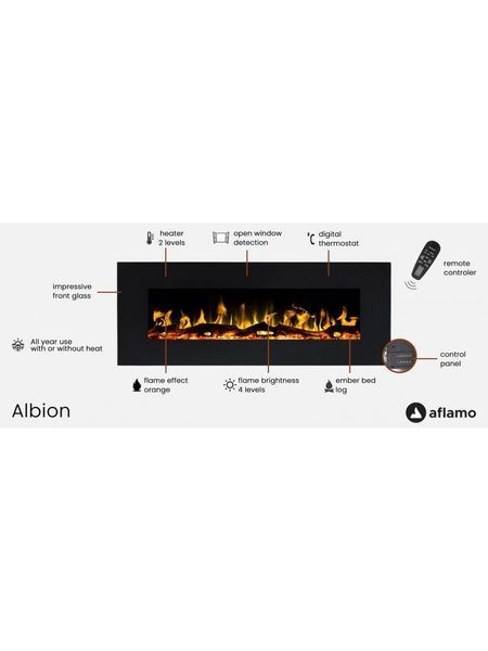 Електрокамін Aflamo ALBION 50 Albion 50 фото