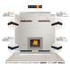 Вентиляційна решітка для каміна 90х800х600 SAVEN Loft Angle кутова права графітова Loft/NP/9/80/60/G фото 5