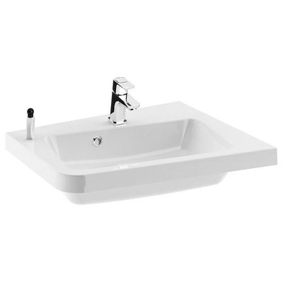 Раковина для ванної Ravak 10° 650 R Білий з отвором (XJIP1165000) 00028370 фото