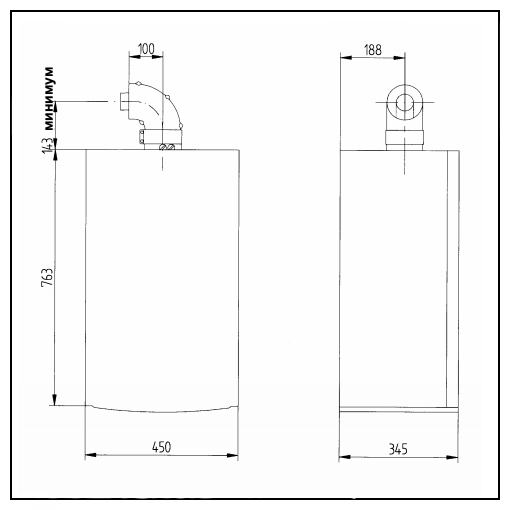 Газовый котел BAXI LUNA 3 COMFORT 240 Fi 00023048 фото