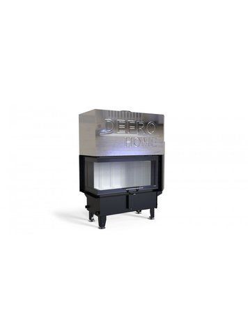 Камінна топка з водяним контуром Defro Home RIVA ME BL G SHORT RIVA ME BL G фото