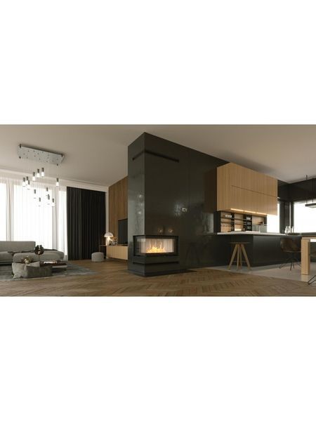 Камінна топка з водяним контуром Defro Home RIVA ME BL G SHORT RIVA ME BL G фото