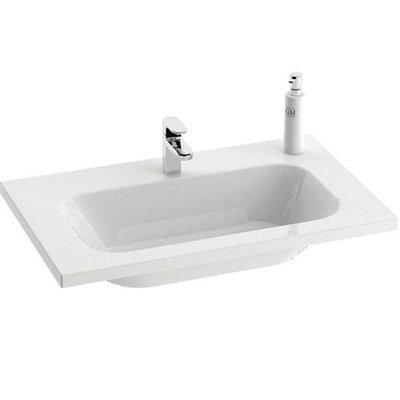 Раковина для ванної Ravak CHROME 600 Білий з отвором без переливу (XJG01260000) 00028381 фото