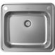 Кухонна мийка Hansgrohe S412-F500 на стільницю 580х520 із сифоном automatic (43336800) Stainless Steel 00053742 фото 1