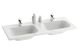 Раковина для ванної Ravak CHROME 1200 подвійний Білий з отвором (XJG01112000) 00028387 фото 1