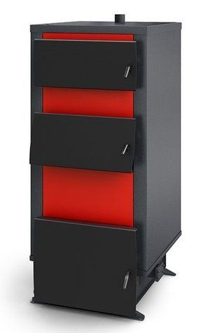 Твердотопливынй котел GALMET KW 15 kW (чугунные колосники) GALMET KW 15 kW фото