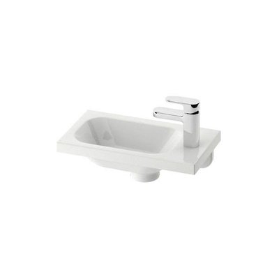 Раковина для ванної Ravak CHROME MINI R Білий з отвором (XJGP1100000) 00028390 фото