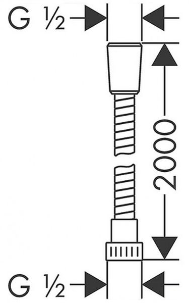 Hansgrohe Metaflex 28264000 00045024 фото