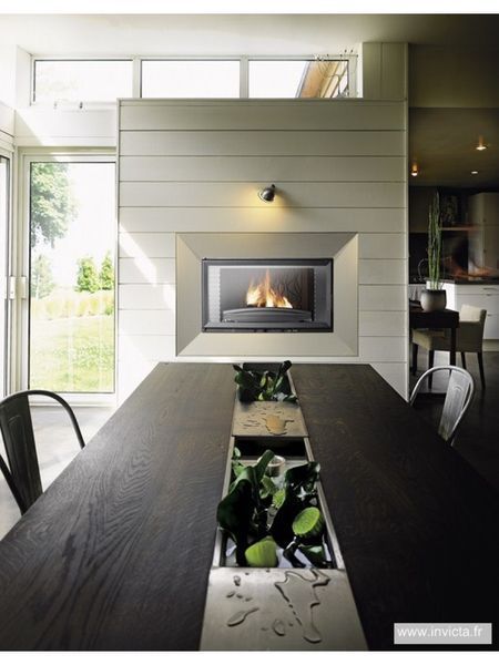 Камінна топка Invicta 840 HORIZONTAL з шибером ref. 9284-75 фото