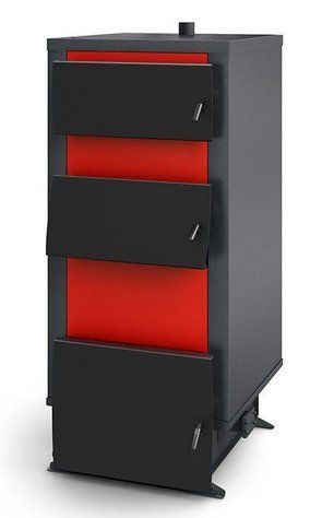 Твердотопливынй котел GALMET KW W+S 30 kW (чугунные колосники+ автоматика) 07-300005 фото