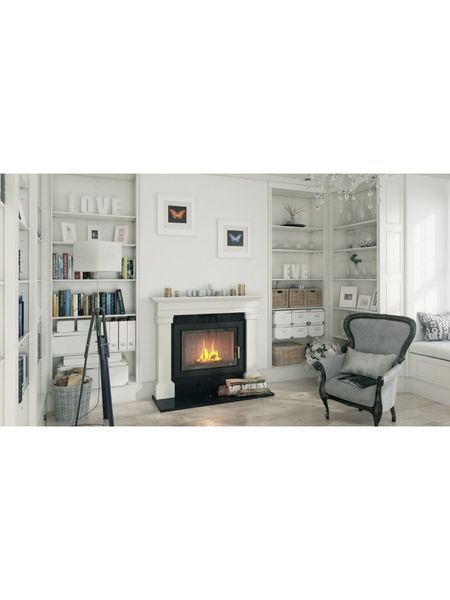 Каминная топка с водяным контуром Defro Home RIVA ME SHORT RIVA ME SHORT фото