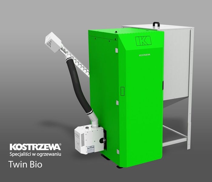 Пелетний котел Kostrzewa Twin Bio 12 kW Twin Bio 12 kW фото