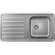 Кухонна мийка Hansgrohe S4111-F400 на стільницю 975х505 із сифоном (43341800) Stainless Steel 00053735 фото 1