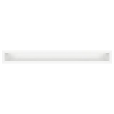 Вентиляционная решетка для камина SAVEN Loft 90х800 белая Lоft/9/80/W фото