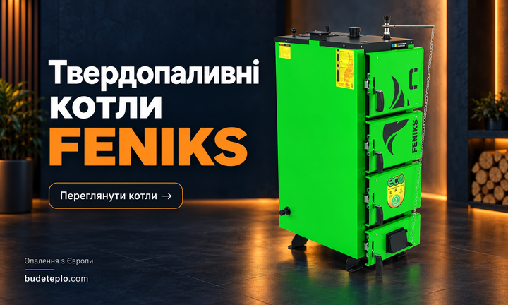 Твердопаливні котли FENIKS