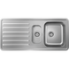 Кухонна мийка Hansgrohe S4111-F540 на стільницю 1075х505 із сифоном (43342800) Stainless Steel 00053736 фото 1