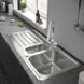 Кухонна мийка Hansgrohe S4113-F540 на стільницю 1075х505 із сифоном automatic (43339800) Stainless Steel 00053739 фото 3