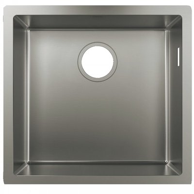 Кухонна мийка Hansgrohe S719-U450 під стільницю 500х450 сталь (43426800) Stainless Steel 00053782 фото