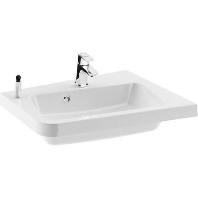 Раковина для ванної Ravak 10° 550 R Білий з отвором (XJIP1155000) 00028367 фото