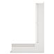 Вентиляційна решітка для каміна 60х600х400 SAVEN Loft Angle кутова права біла Loft/NP/6/60/40/W фото 2