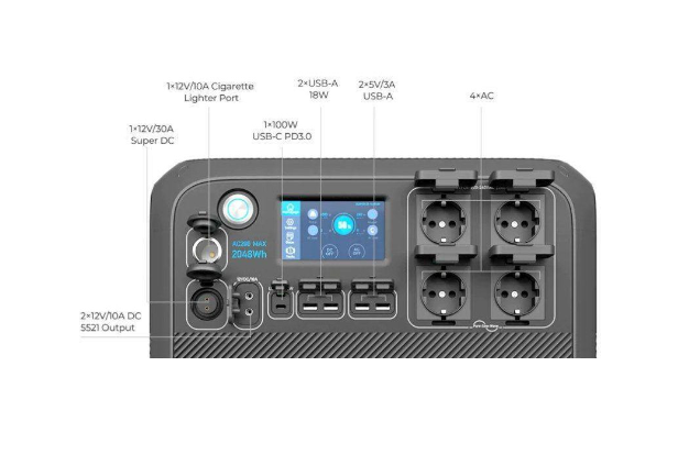 Зарядная станция BLUETTI AC200MAX UK AC200MAX UK фото