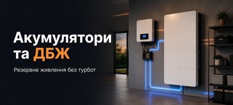 Акумулятори та джерела безперебійного живлення