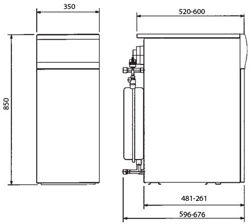 Котел газовый BAXI SLIM 1.230 Fi 00023066 фото