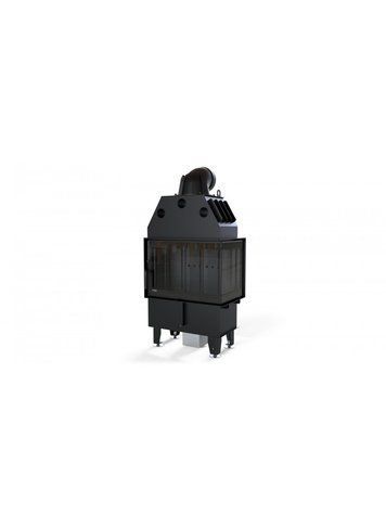 Камінна топка Defro Home INTRA SM BP MINI (чорний шамот) INTRA SM BP MINI (черный шамот) фото