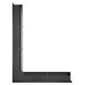 Вентиляційна решітка для каміна 60х600х800 SAVEN Loft Angle 60х600х800 кутова ліва графітова Loft/NL/6/60/80/G фото 2