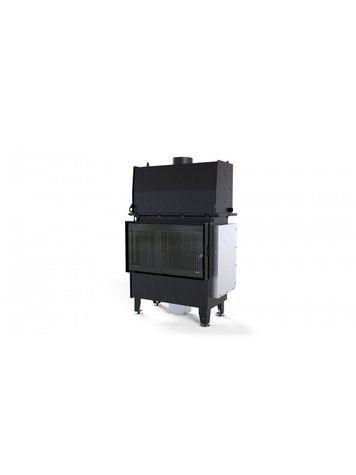 Каминная топка с водяным контуром Defro Home RIVA ME SHORT (черный шамот) RIVA ME SHORT (черный шамот) фото