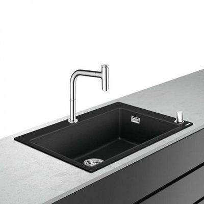 Кухонна мийка Hansgrohe C51-F660-07 Сombi 770x510 Select із змішувачем Chrome (43218000) 00053729 фото
