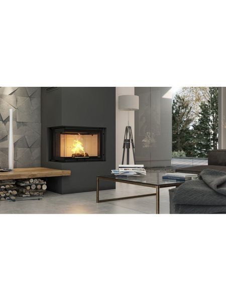 Каминная топка Defro Home INTRA ME BL G (черный шамот) INTRA ME BL G (черный шамот) фото