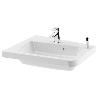 Раковина для ванної Ravak 10° 650 L Білий з отвором (XJIL1165000) 00028369 фото