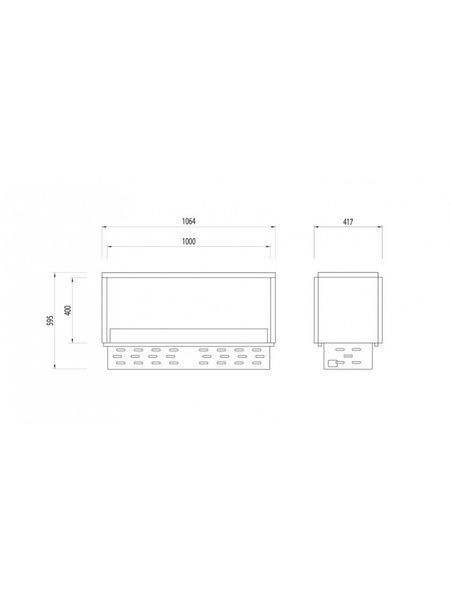 Біокамін GlammFire GLAMMBOX EVOPlus 2000 DF тунель PJ00191 фото