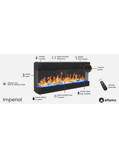 Електрокамін Aflamo IMPERIAL 60 Imperial 60 фото