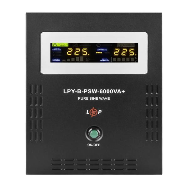 ДБЖ з правильною синусоїдою 48V LPY-B-PSW-6000VA+(4200Вт)10A/20A 48V LPY-B-PSW-6000VA фото